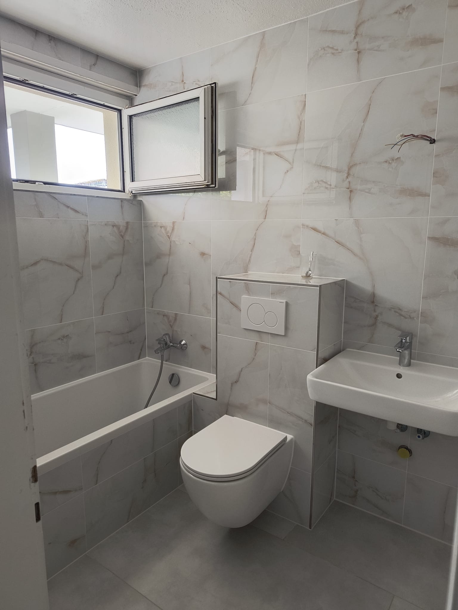 Badezimmer Renovation - Nachher